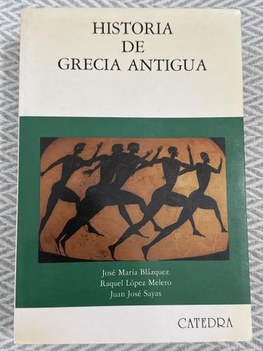Portada del libro de Historia de Grecia antigua