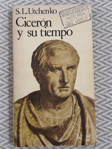Portada del libro de Cicerón y su tiempo
