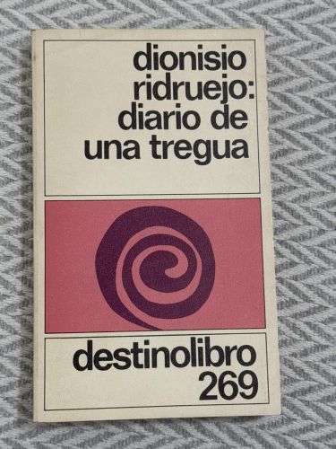 Portada del libro de Diario de una tregua
