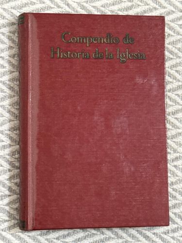 Portada del libro de Compendio de historia de la iglesia