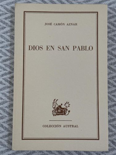Portada del libro de Dios en San Pablo