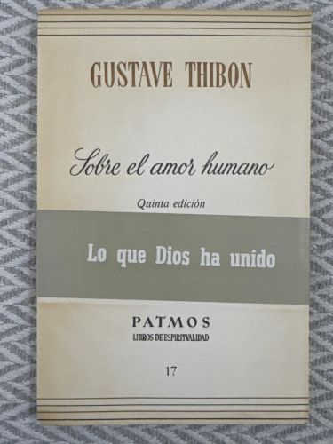 Portada del libro de Sobre el amor humano