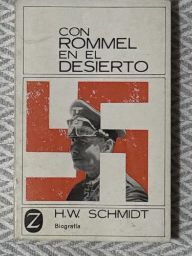 Portada del libro de Con Rommel en el desierto