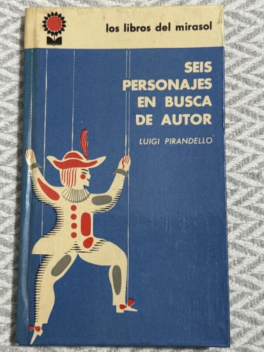 Portada del libro de Seis personajes en busca de autor