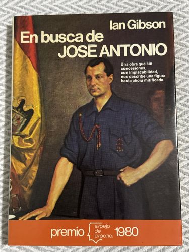 Portada del libro de En busca de José Antonio