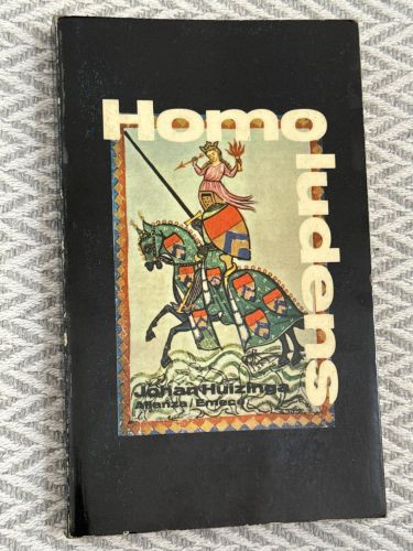 Portada del libro de Homo ludens