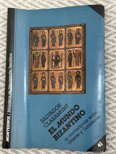 Portada del libro de El mundo bizantino