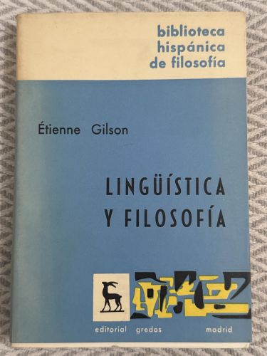 Portada del libro de Lingüística y filosofía
