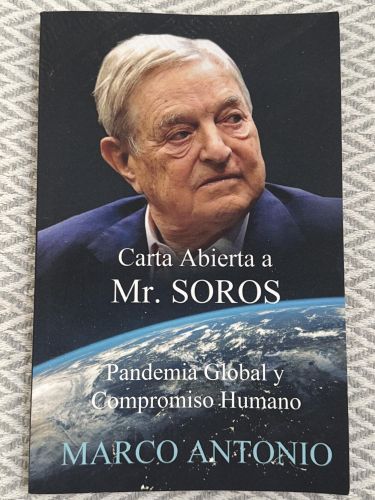 Portada del libro de Carta abierta a Mr. Soros. Pandemia global y compromiso humano