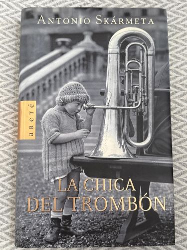 Portada del libro de La chica del trombón