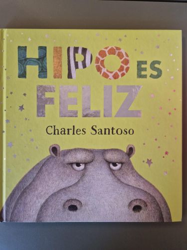 Portada del libro de Hipo es feliz