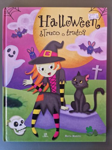 Portada del libro de Halloween ¿Truco o trato?