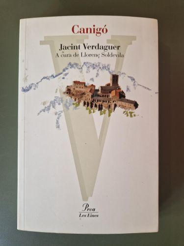 Portada del libro de Canigó. Llegenda pirenaica del temps de la Reconquista