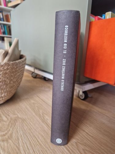 Portada del libro de El Cid històrico