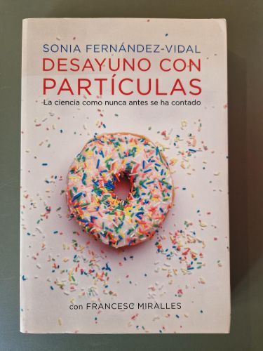 Portada del libro de Desayuno con partículas