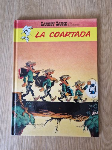 Portada del libro de Lucky Luke. La coartada