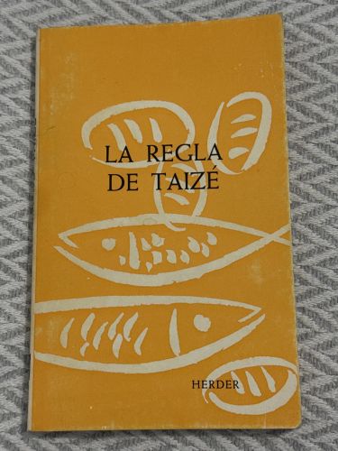 Portada del libro de La regla de Taizé