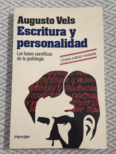 Portada del libro de Escritura y personalidad. Las bases científicas de la grafología