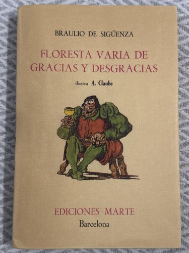 Portada del libro de Floresta varia de gracia y desgracias

