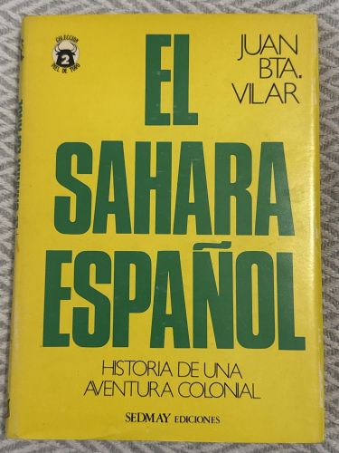 Portada del libro de El Sahara español