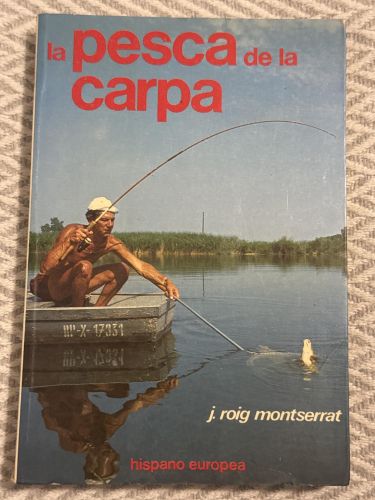 Portada del libro de La pesca de la carpa en España