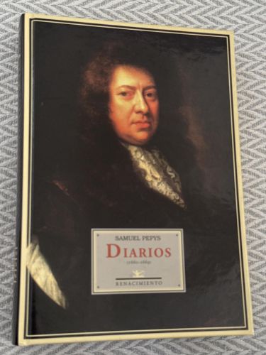 Portada del libro de Diarios (1660-1669) 