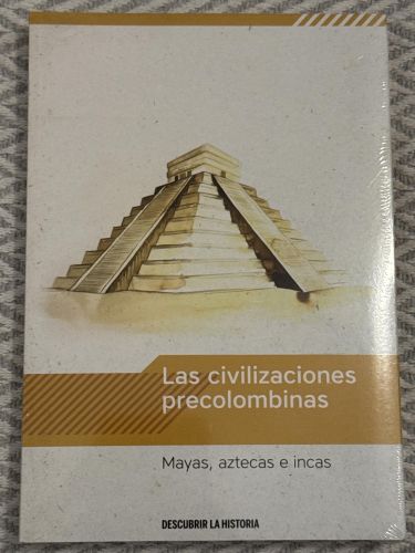 Portada del libro de Las civilizaciones precolombinas. Mayas, aztecas e incas