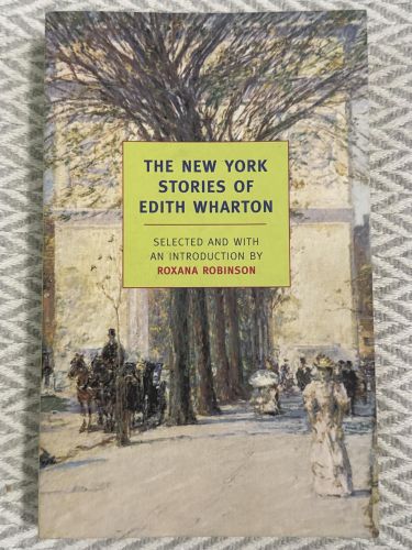 Portada del libro de The New York stories of Edith Wharton
