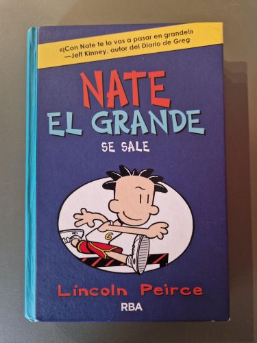 Portada del libro de Nate el Grande se sale. Vol. 6