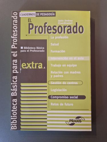 Portada del libro de Cuadernos de pedagogía - El profesorado