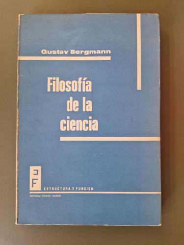 Portada del libro de Filosofía de la ciencia