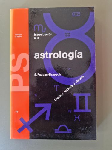 Portada del libro de Introducción a la astrología. Técnica, historia y ciencia