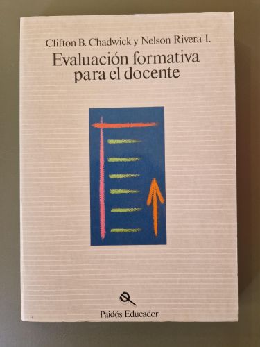 Portada del libro de Evaluación formativa para el docente