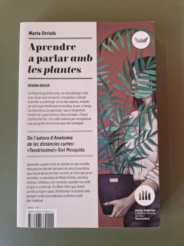 Portada del libro de Aprendre a parlar amb les plantes