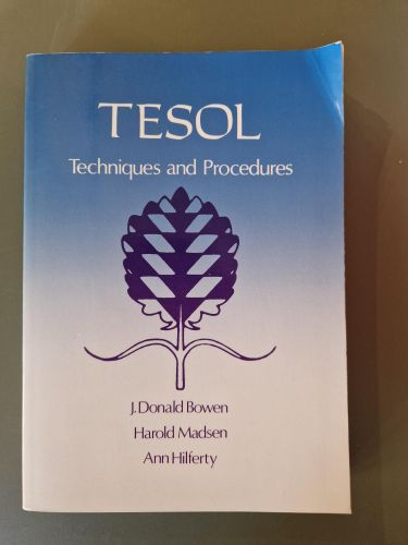 Portada del libro de TESOL. Techniques and Procedures