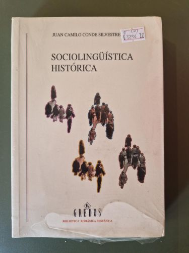 Portada del libro de Sociolingüística histórica