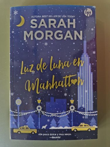 Portada del libro de Luz de luna en Manhattan