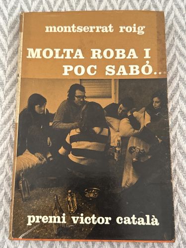 Portada del libro de Molta roba i poc sabó. I tan neta que la volen