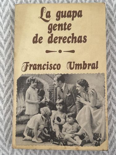 Portada del libro de La guapa gente de derechas