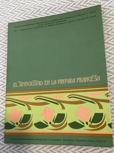 Portada del libro de El simbolismo en la pintura francesa