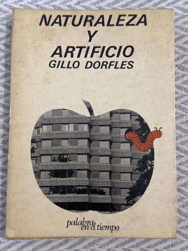 Portada del libro de Naturaleza y artificio