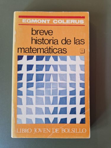 Portada del libro de Breve historia de las matemáticas 1