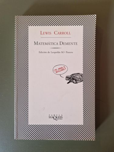 Portada del libro de Matemática demente