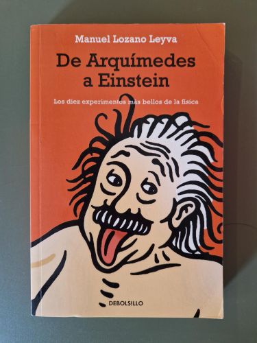 Portada del libro de De Arquímedes a Einstein