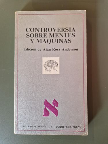 Portada del libro de Controversia sobre mentes y máquinas