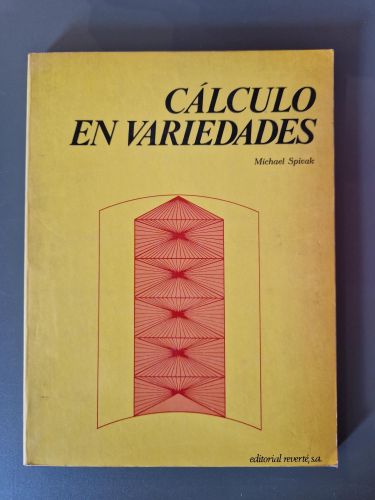 Portada del libro de Cálculo en variedades
