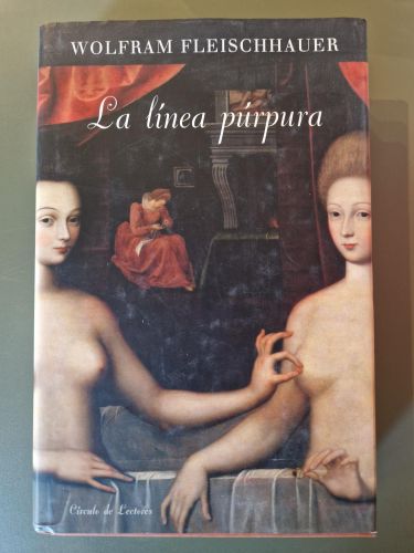 Portada del libro de La Línea Púrpura