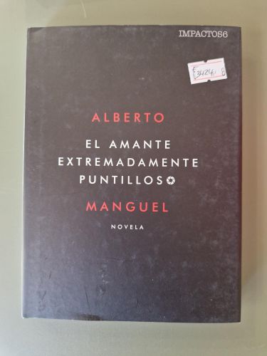 Portada del libro de El amante extremadamente puntilloso