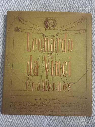 Portada del libro de Leonardo da Vinci. Cuadernos