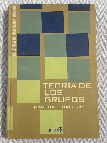 Portada del libro de Teoría de los grupos